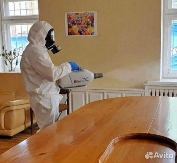 Уничтожение клопов тараканов дезинфекция плесени