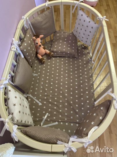 Детская кроватка трансформер