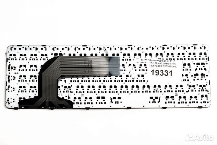 Клавиатура для HP 17 17-n 17-e c рамкой p/n: 7206