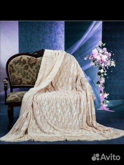 Плед-травка двухсторонний