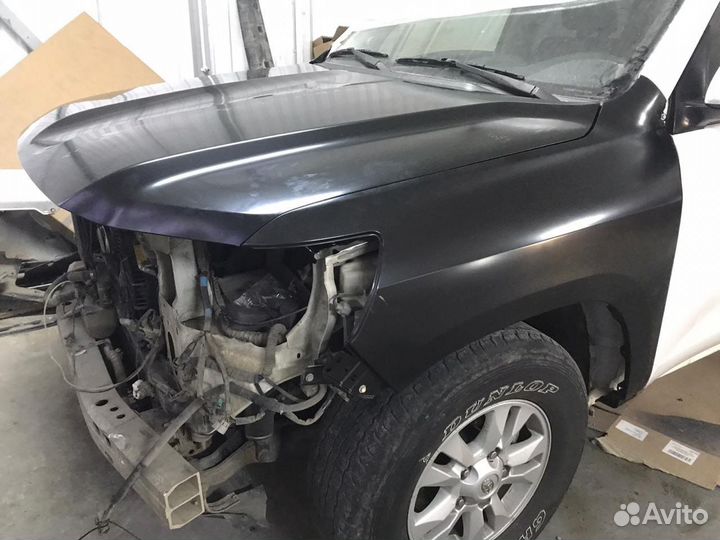 Переделка рестайлинг на Тойота Крузер 200