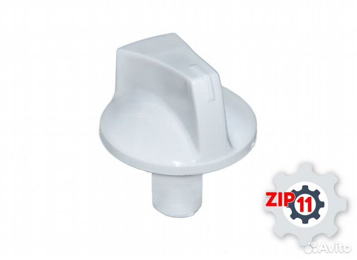 Ручка для газовой плиты кинг 1465 белая