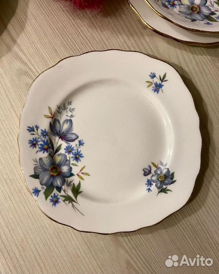 Винтажные чайные трио. Английский фарфор