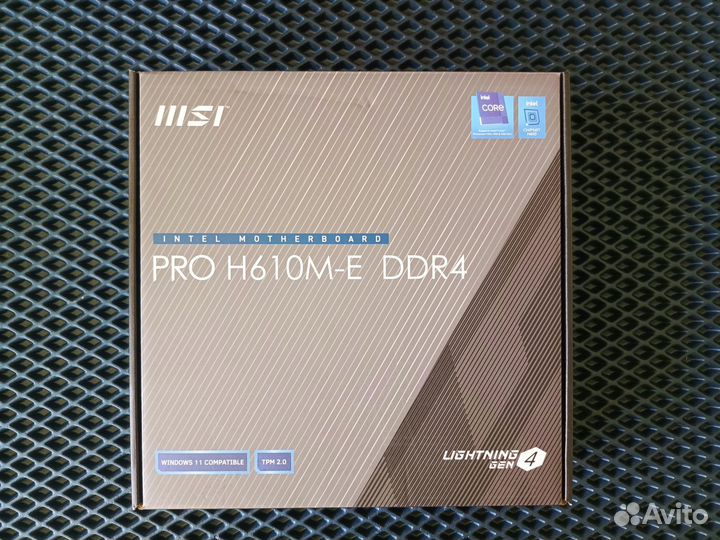 MSI H610M-E DDR4 (lga1700)