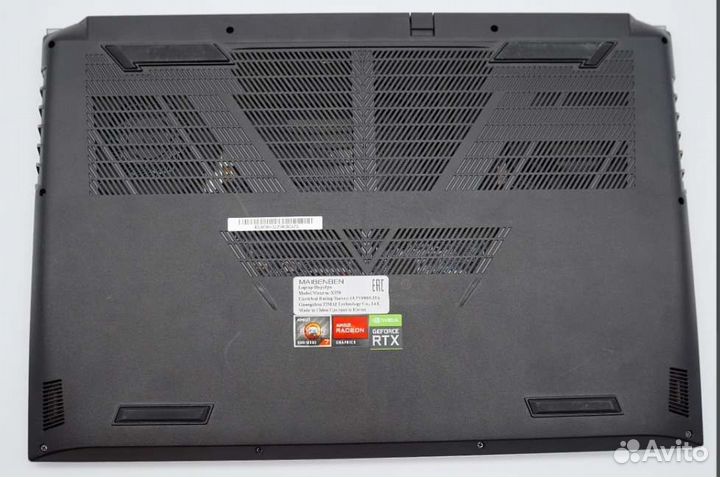 Игровой ноутбук RTX 3060 /R7 5800H 16gb 512gb