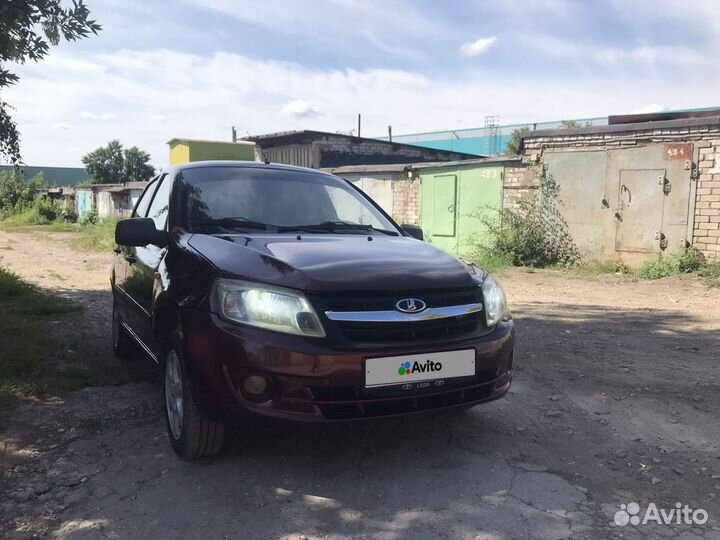 LADA Granta 1.6 AT, 2013, 123 456 км