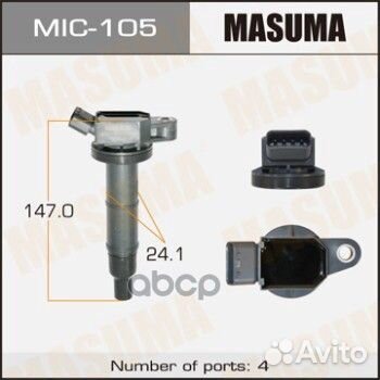 Катушка зажигания Toyota Avensis (T250) 03, Ca