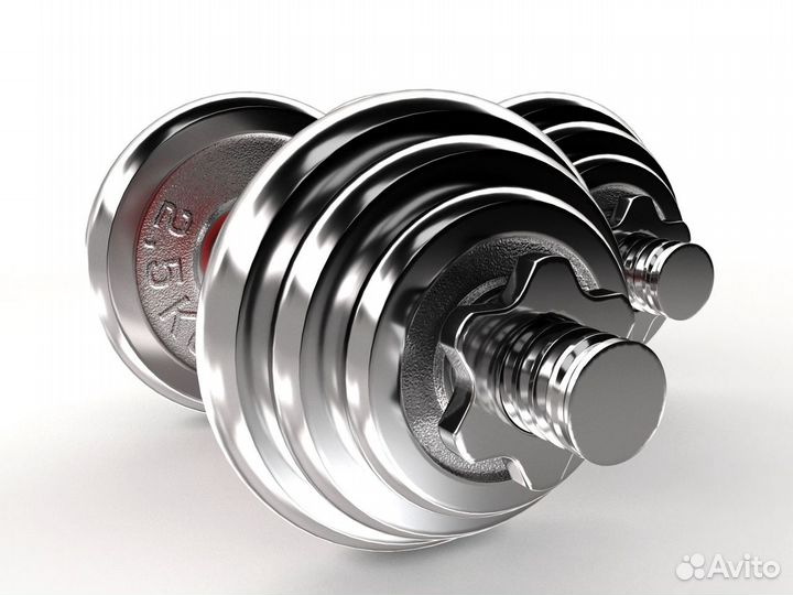 Гантели набор unixfit в кейсе 20kg