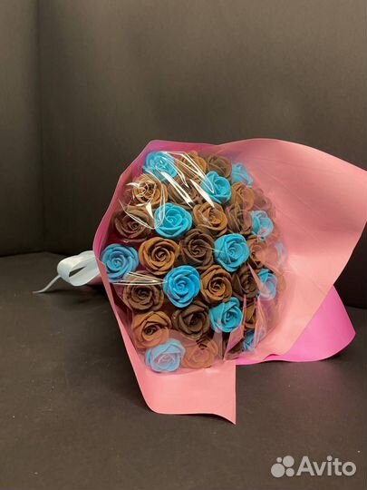 Букет - 37 Роз из Настоящего Шоколада