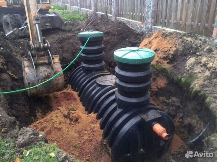 Септик био Интал 8 пластиковый