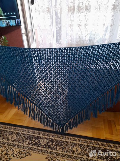 Шаль ручная работа