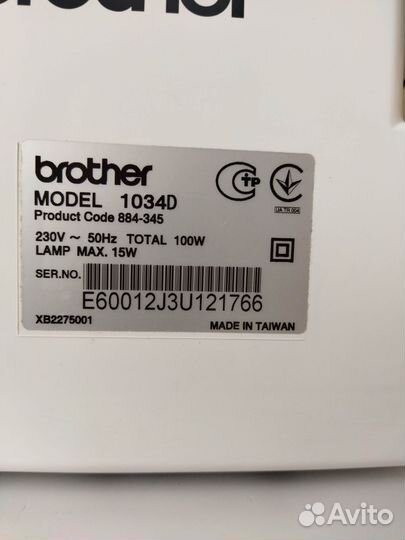 Оверлок brother