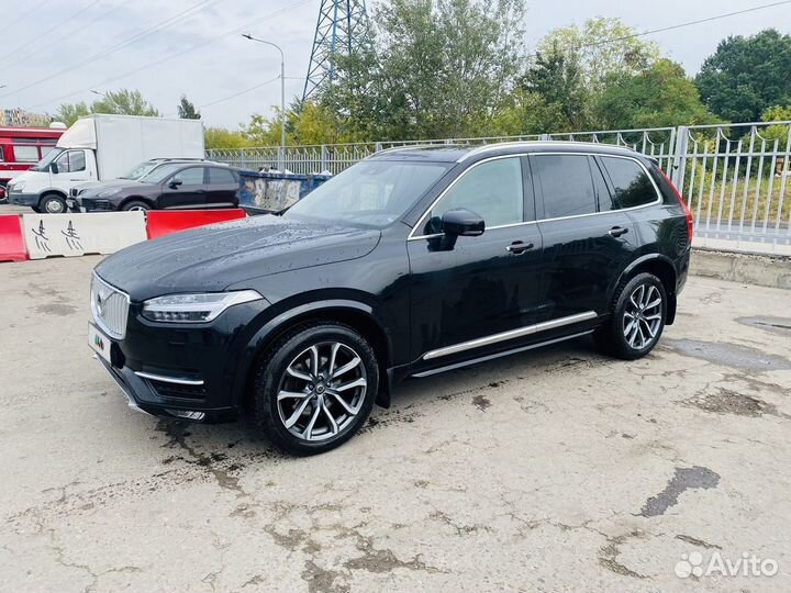 Volvo XC90 2.0 AT, 2017, 118 000 км
