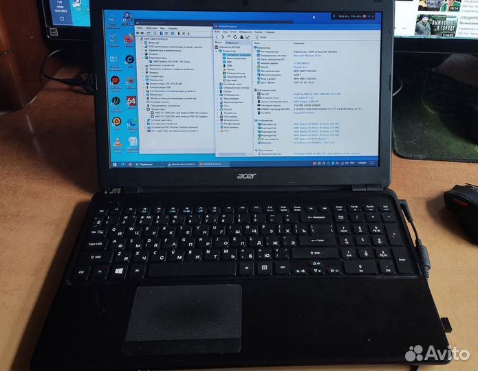 Ноутбуки Acer Aspire E1-522 и HP CQ71 17.3