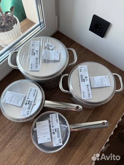 Набор кастрюль IKEA
