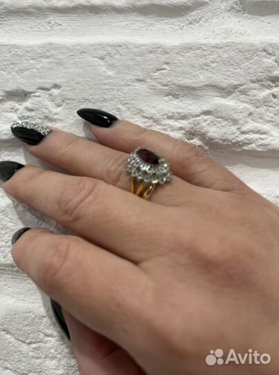 Серебряное кольцо с аметистом