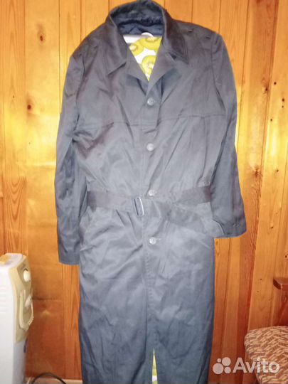 Плащ утеплённый офицерский