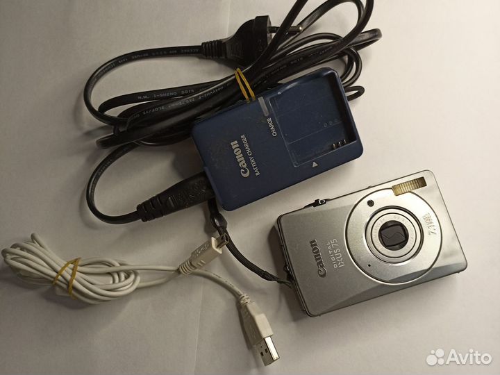 Компактный фотоаппарат canon ixus 75