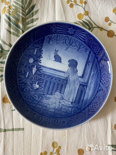 Тарелки royal copengagen рождественские