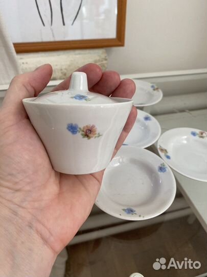 Сервиз столовый детский СССР Дулево