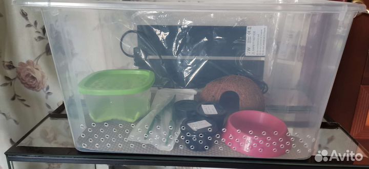 Комплект для содержания эублефара