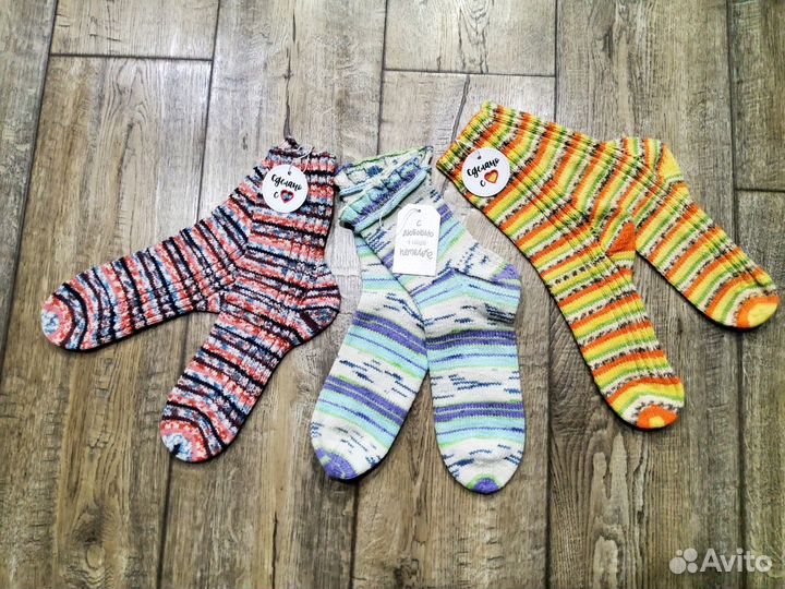 Носочки ручной работы, размер 37-39