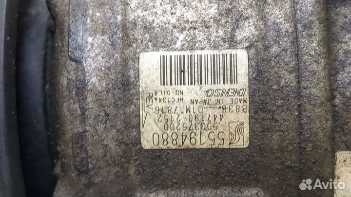 Компрессор кондиционера Fiat Punto Evo, 2010