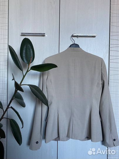 Льняной женский пиджак Zara размер S