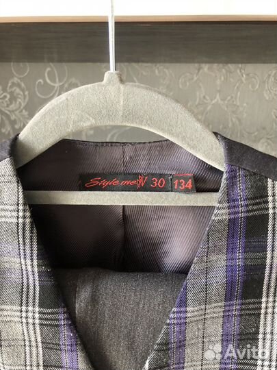 Школьный костюм для мальчика 134