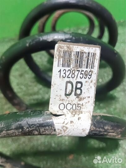 Пружина задней подвески Chevrolet Cruze J300 2009