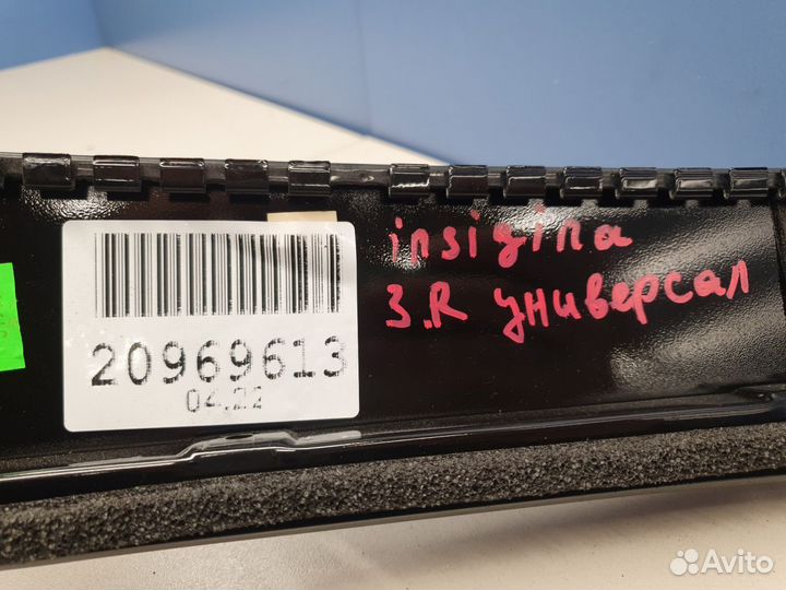 Накладка рамки двери задняя правая Opel Insignia 2008-2017