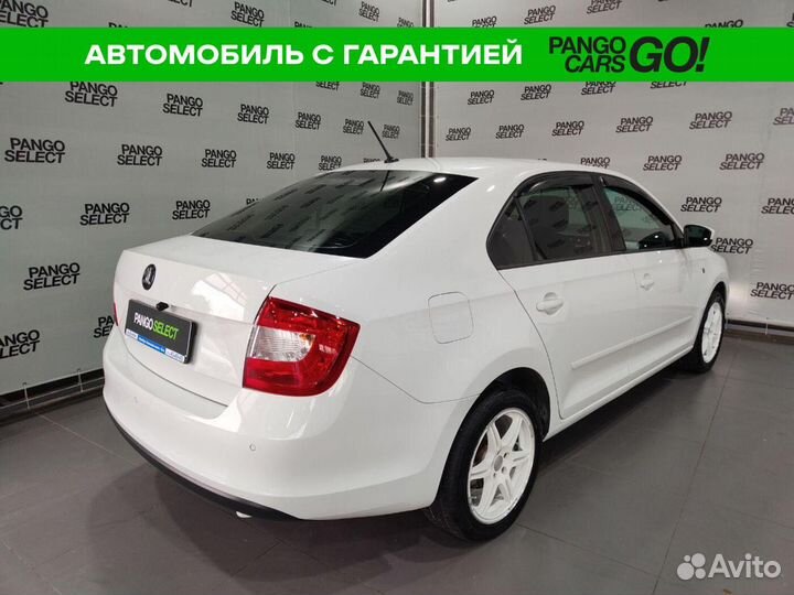 Skoda Rapid 1.6 МТ, 2016, 204 200 км