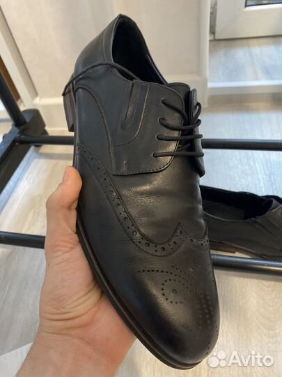 Туфли классические мужские черные (44)