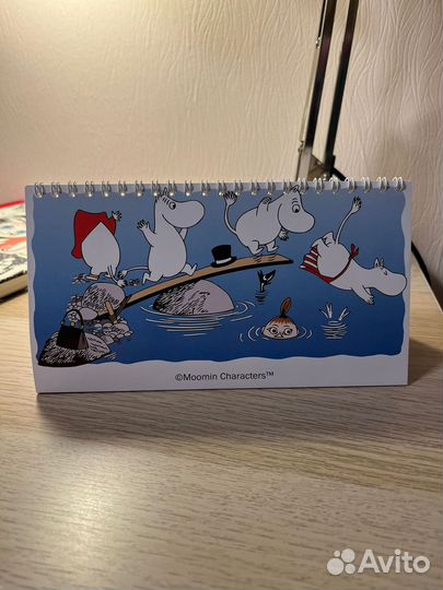 Календарь домик moomin 2024