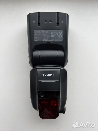 Вспышка Canon speedlite 600ex rt