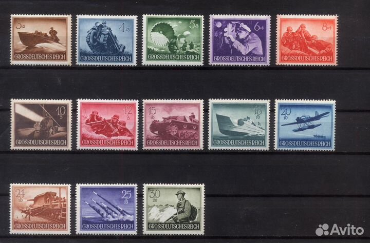 Чистые** марки Европы: Германия