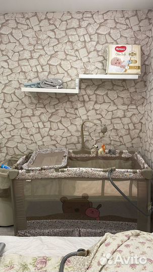 Детская кровать манеж