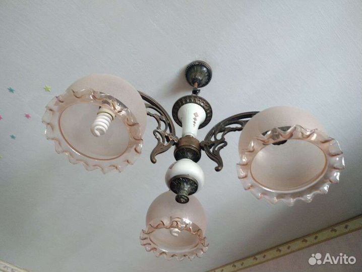 Люстра времен СССР