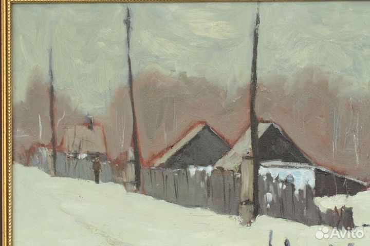 Картина - Заиндевело. Данилов А.А. 2003г