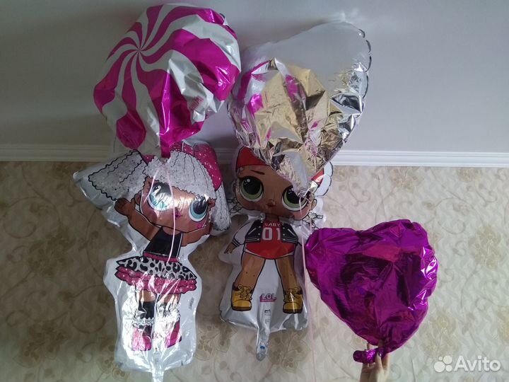 Шарики фольгированные