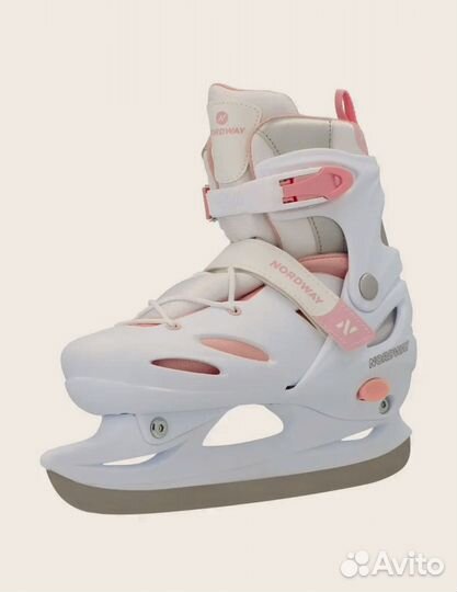 Коньки раздвижные 34 37 nordway для девочки