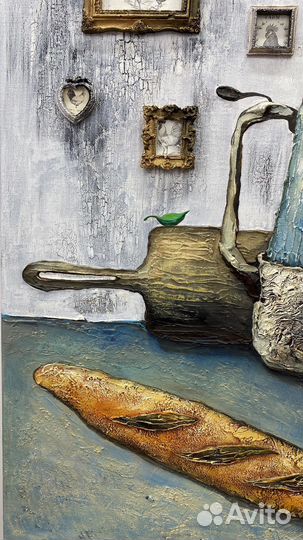 Интерьерная картина фактурная живопись