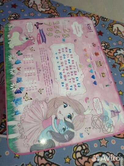 Детский столик и стульчик