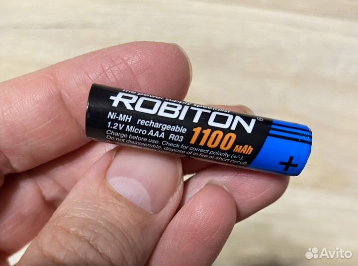 Аккумулятор Robiton AAA 1 шт. (Новый)