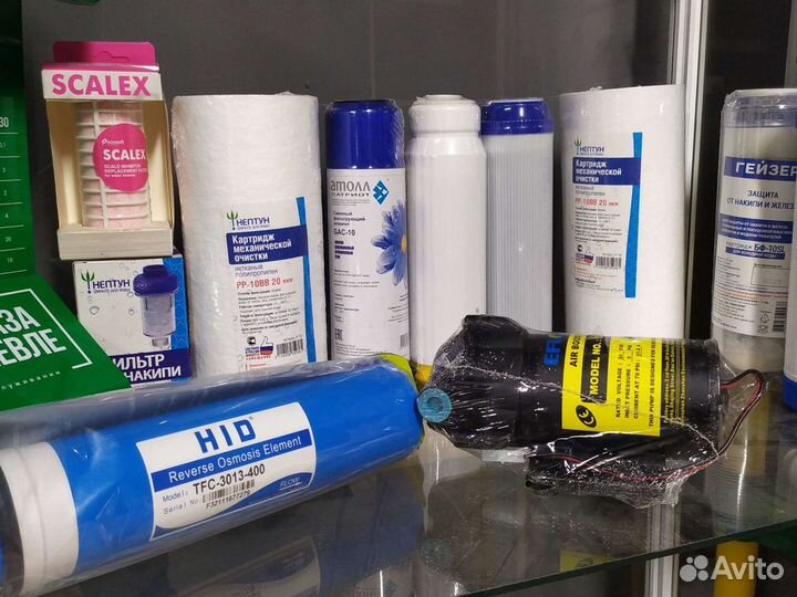 Фильтр для воды обратный осмос Аквафор Гейзер Атол