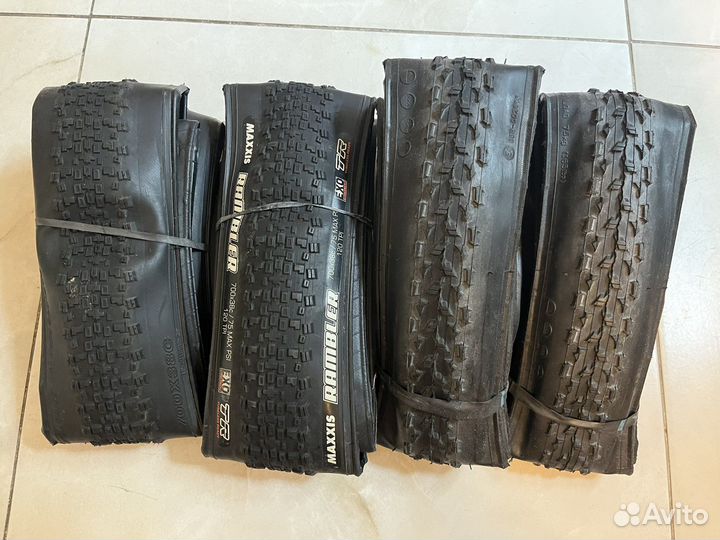 Покрышки гревел cx Maxxis mud wrestler и Rambler