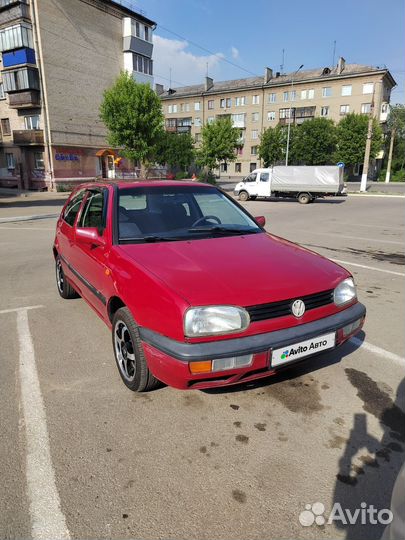 Volkswagen Golf 1.8 AT, 1992, битый, 114 000 км