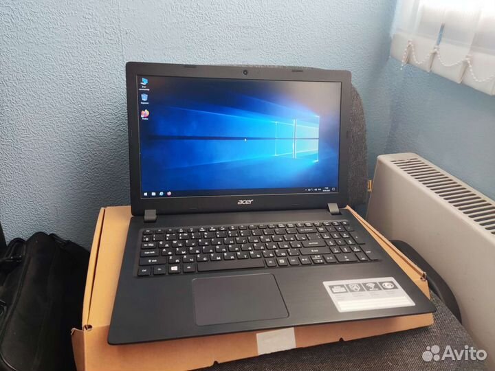 Новый мощный тонкий Acer Amd/DDR4 8GB/SSD 256GB