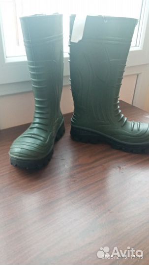 Сапоги резиновые утепленные мужские