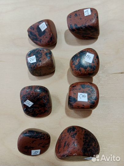 Обсидиан камни галтовка